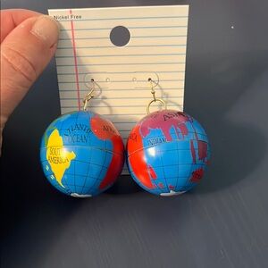 Colorful Globe Earrings